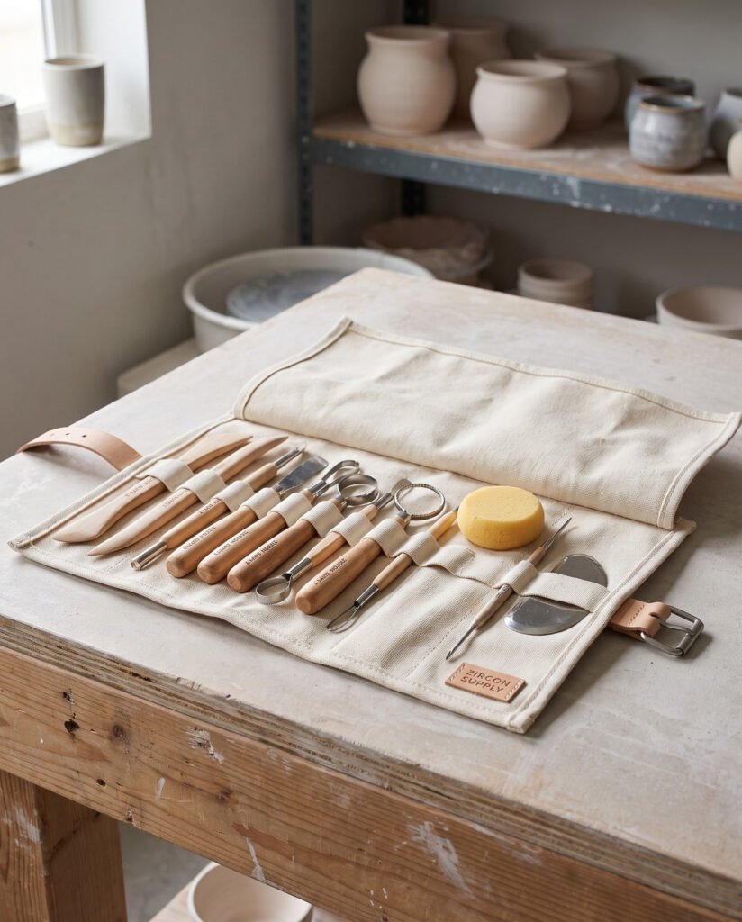 Beginner's Pottery Tool Kit — Eleven Piece