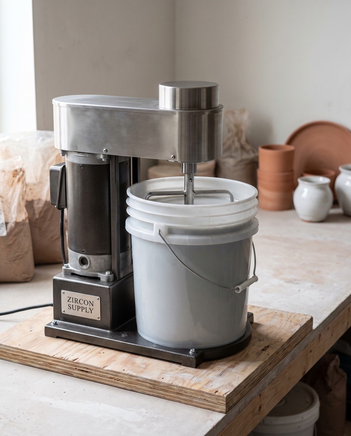 Bench Glaze Blunger — 5 Gallon