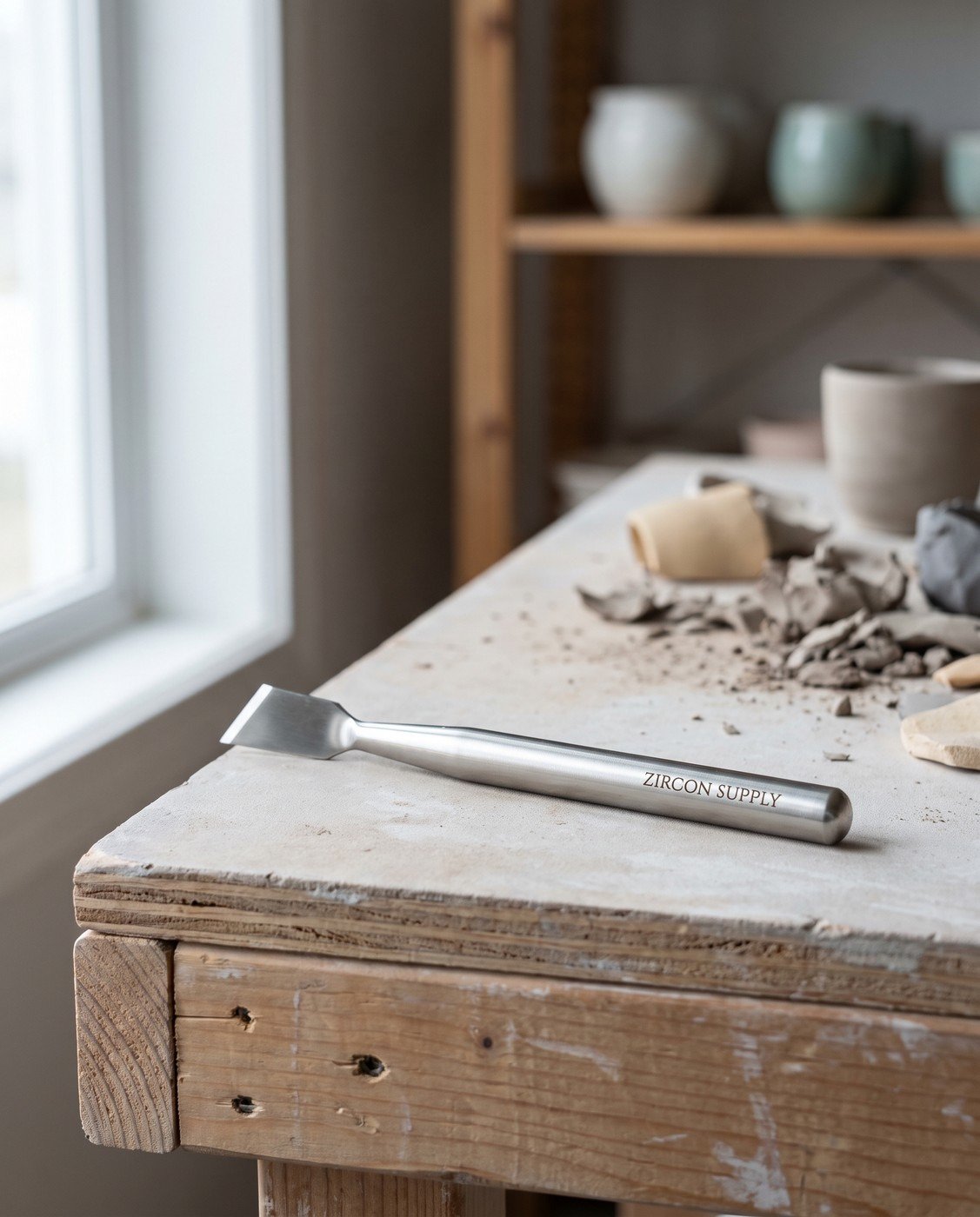 Cleanup Tool — Stainless, Angled