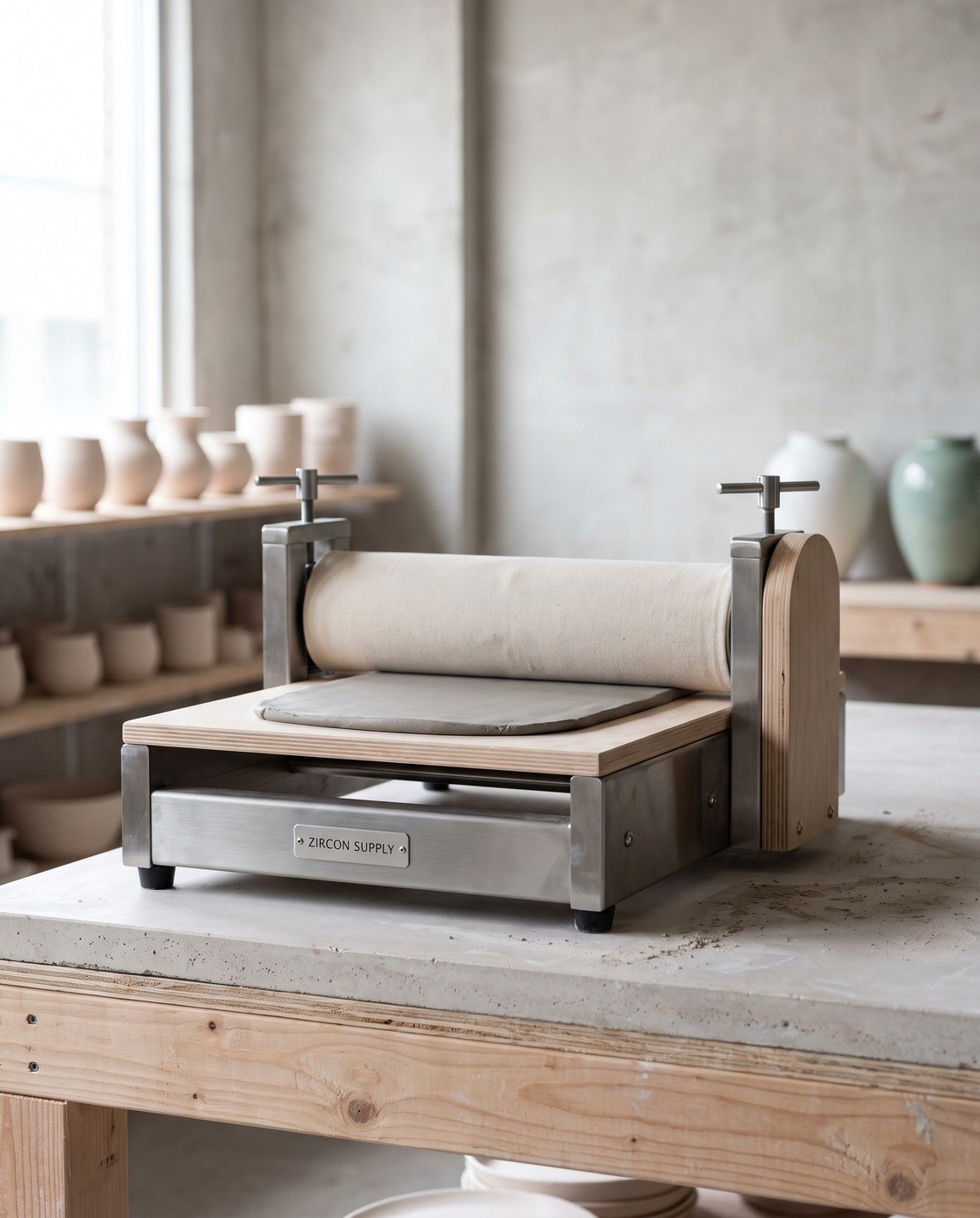 Compact Slab Roller — 18 inch