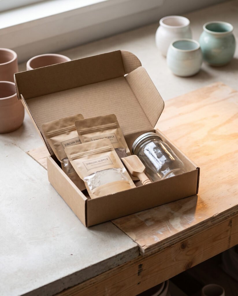 Glaze Chemistry Starter Materials Kit
