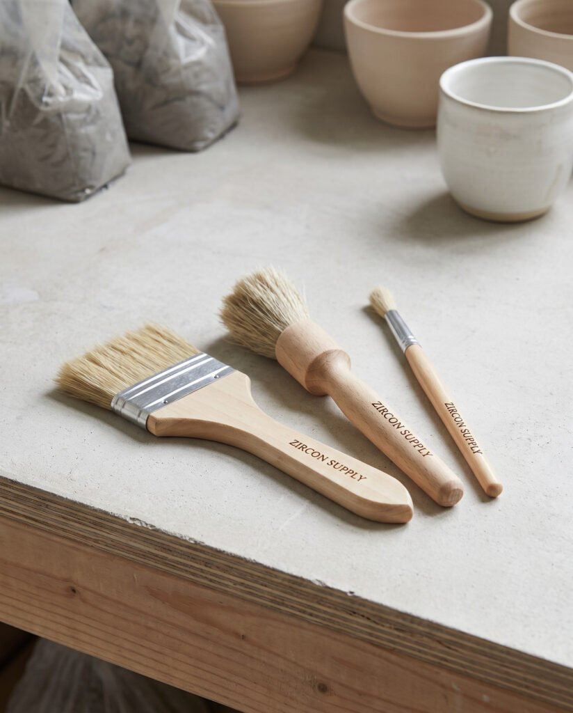 Hake Brush Set — Three Widths