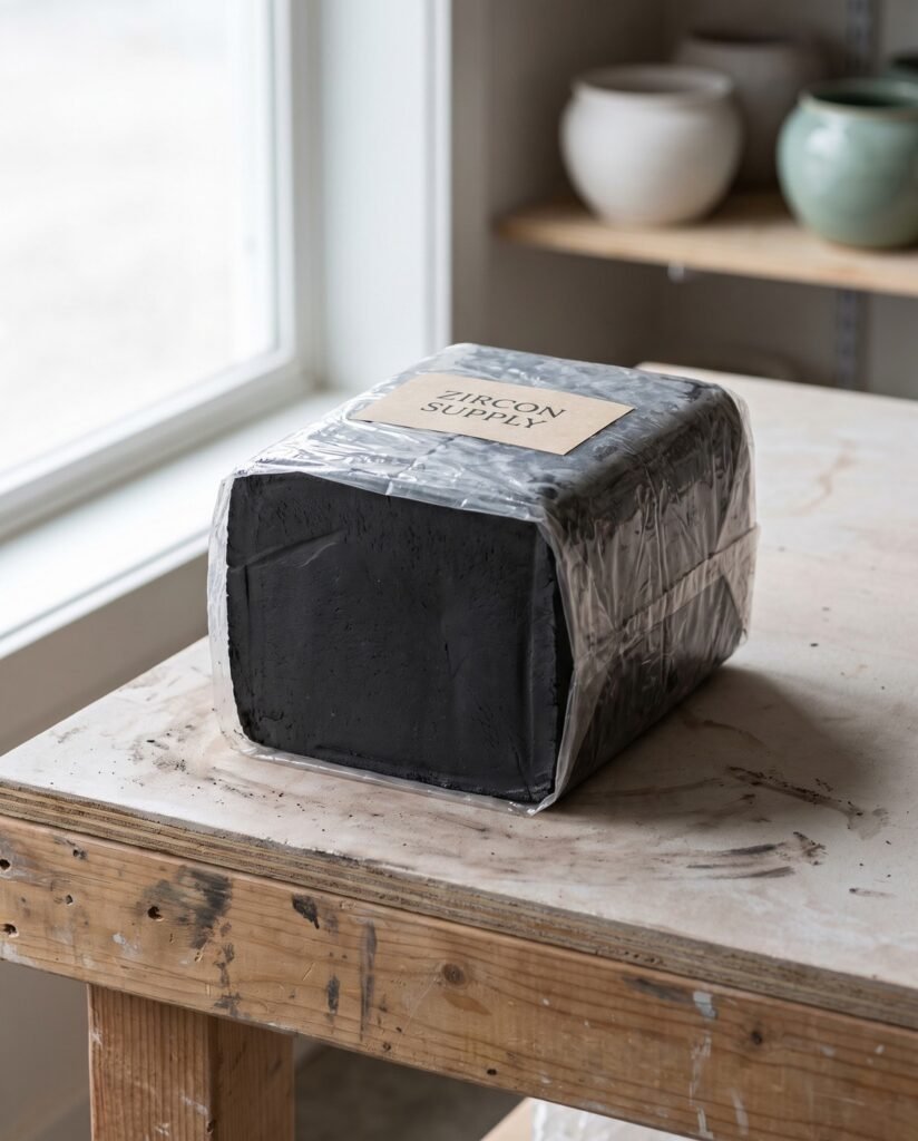 Midnight Black Stoneware — Cone 6, 25 lb