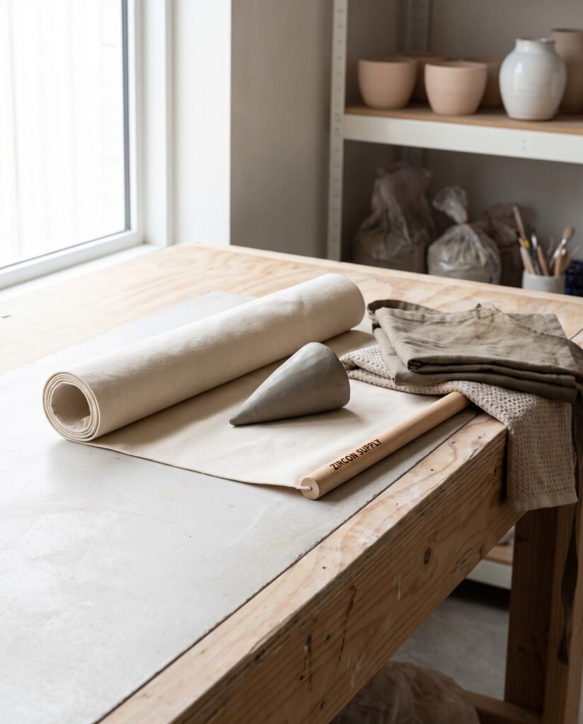 Potter's Apron & Towel Set