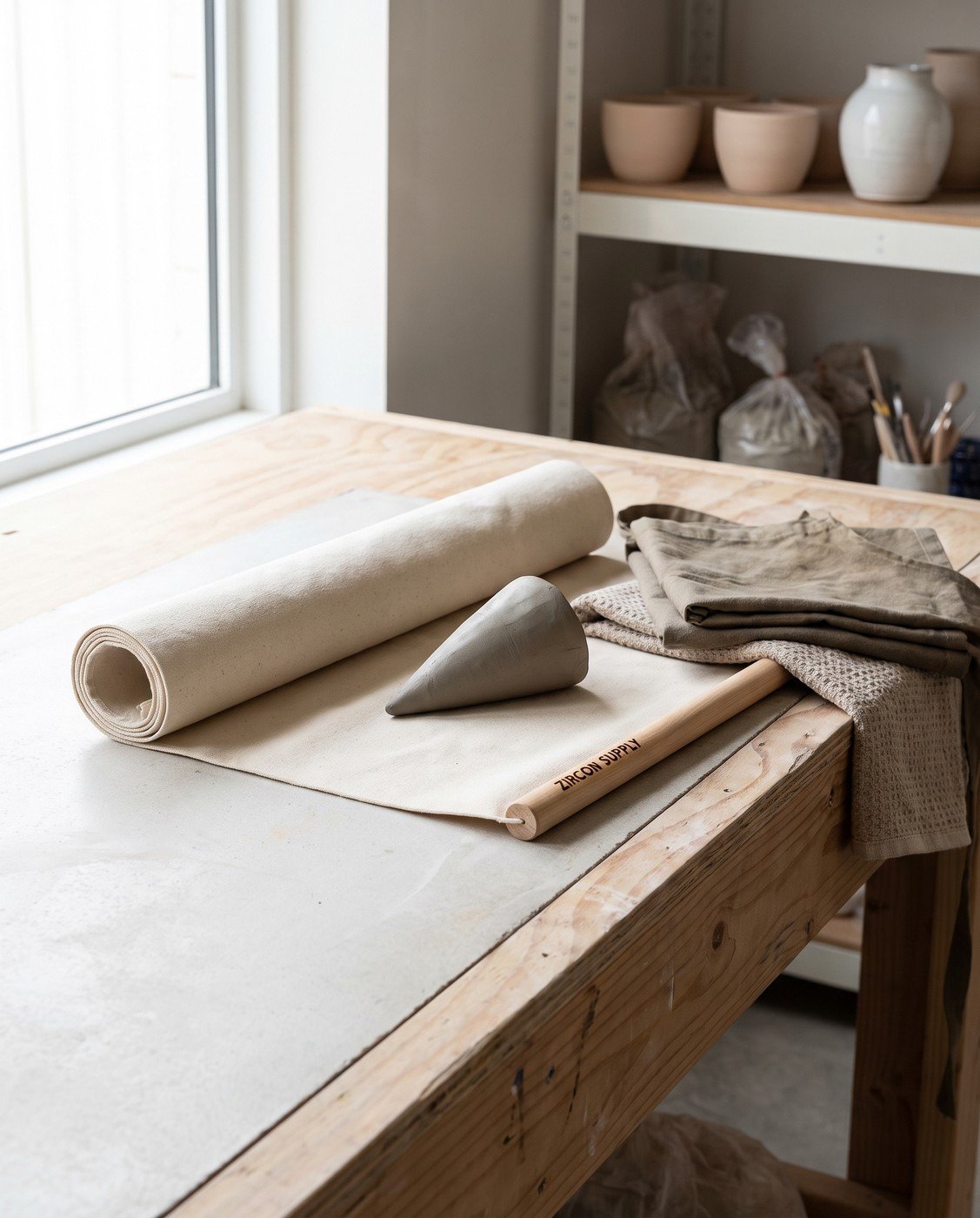 Potter's Apron & Towel Set