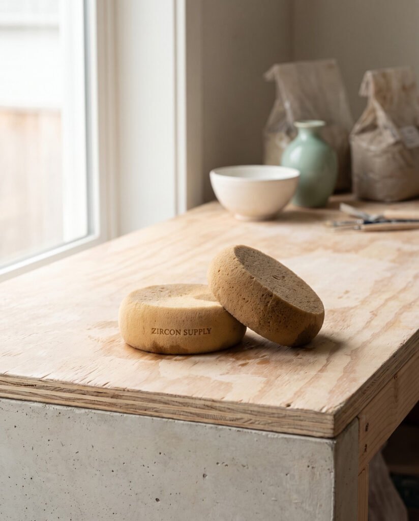 Potter's Sponge Set — Natural Silk