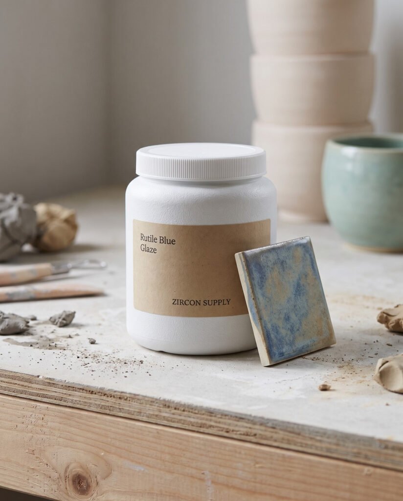 Rutile Blue Glaze — 1 Pint