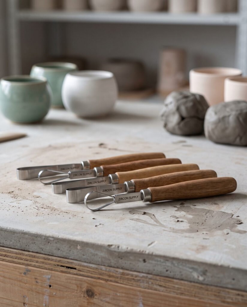 Sgraffito Carving Tool Set — Five