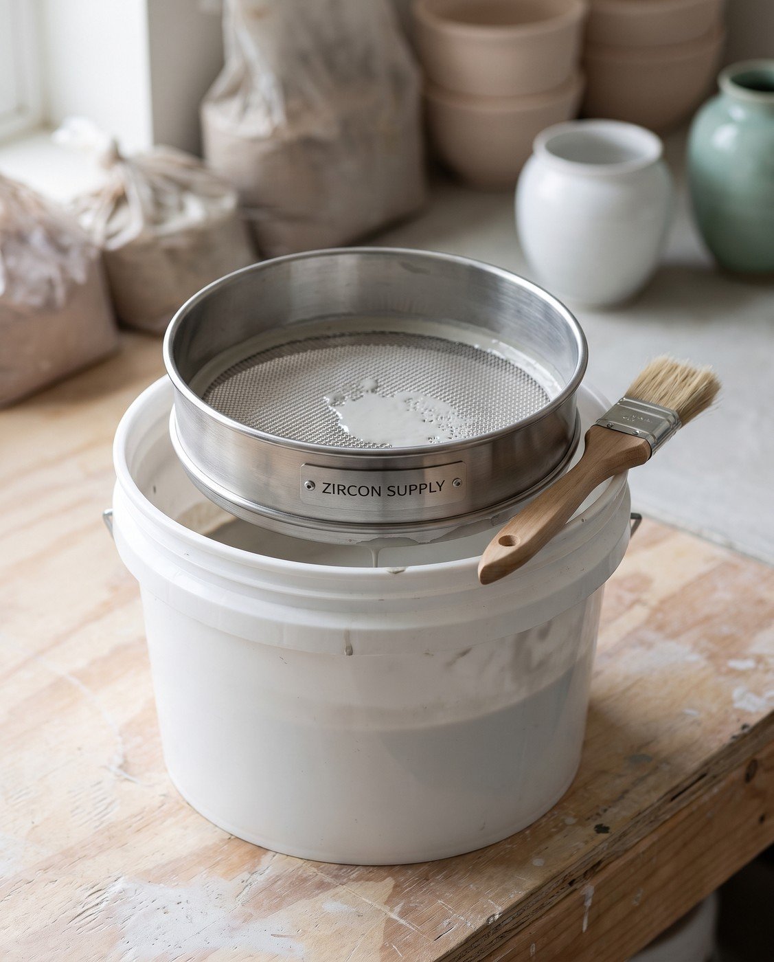 Test Sieve Set — Three Meshes