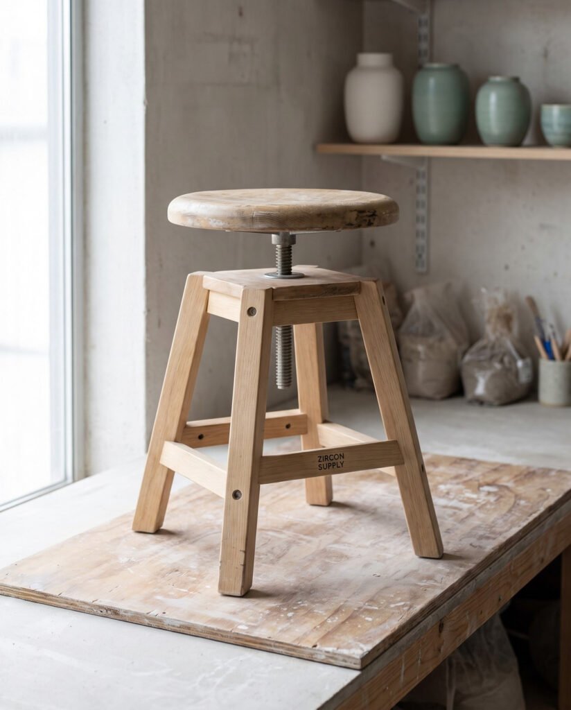 Throwing Stool — Adjustable Height