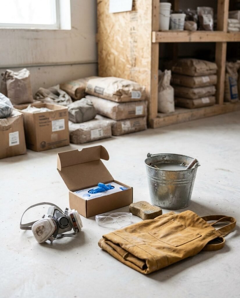 Safety, Glaze Room & Clean-up at Zircon Supply Co.